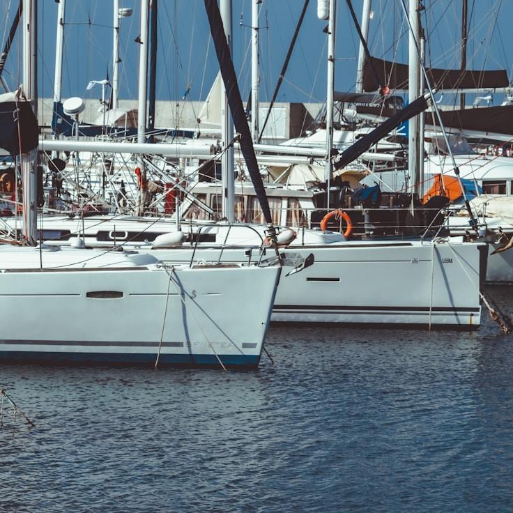 Yacht life captured moment